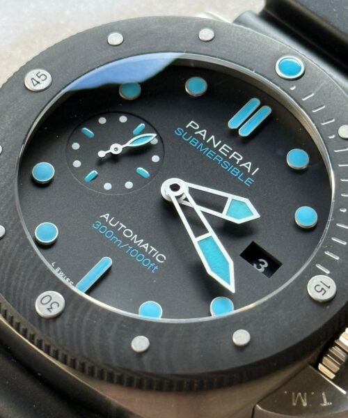 PAM799 Submersible BMG tech VSF 1:1 best edition on black rubber strap - Image 11