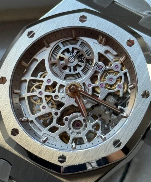 Royal Oak Openworked 16204 SS ZF 1:1 Best Edition Skeleton Dial on SS Bracelet A7124 - Image 5