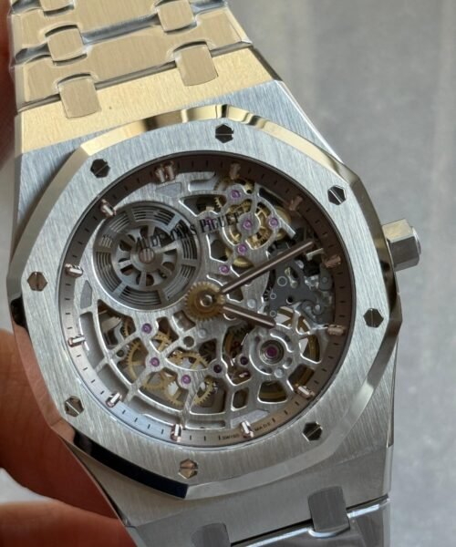 Royal Oak Openworked 16204 SS ZF 1:1 Best Edition Skeleton Dial on SS Bracelet A7124 - Image 11