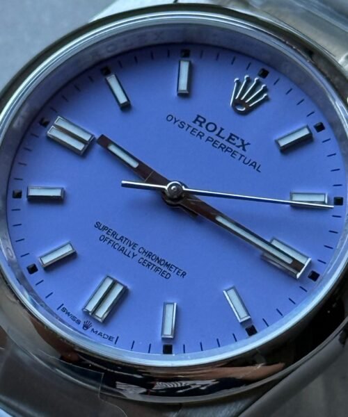 Oyster Perpetual 126000 36mm KRF 1:1 Best Edition 904L Steel Lavender Violett Dial A2824 - Image 6