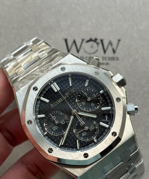 Royal Oak Chrono 26240 SS DDF Best Edition Black Dial on SS Bracelet DD4401 - Image 2
