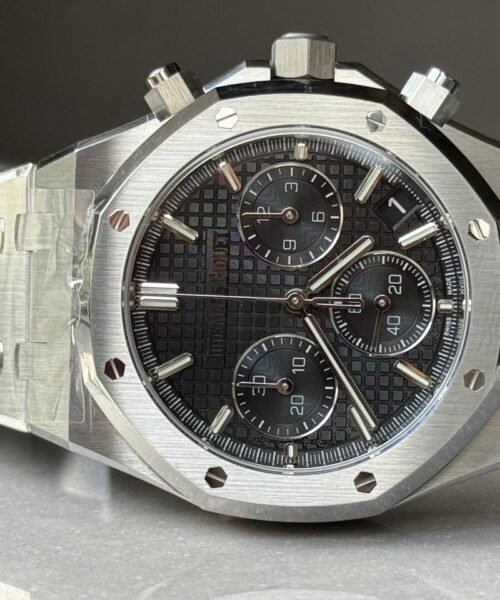 Royal Oak Chrono 26240 SS DDF Best Edition Black Dial on SS Bracelet DD4401 - Image 7
