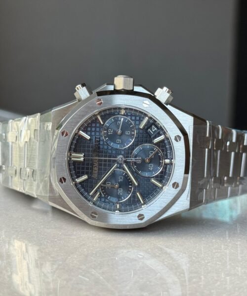 Royal Oak Chrono 26240 SS DDF 1:1 Best Edition Blue Dial on SS Bracelet DD4401 - Image 9