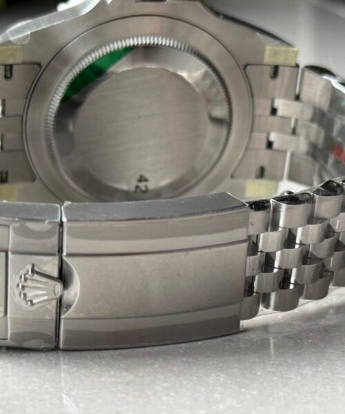 Clean GMT-Master II 126710 GRNR Bruce wayne Black/Gray Ceramic 904L Steel VSF V3 1:1 Best Edition on Jubilee Strap DD3285 - Image 15