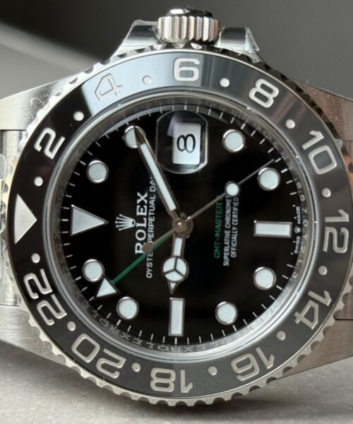 Clean GMT-Master II 126710 GRNR Bruce wayne Black/Gray Ceramic 904L Steel VSF V3 1:1 Best Edition on Jubilee Strap DD3285 - Image 5