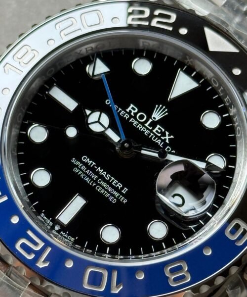 GMT-Master II 126710 BLNR 904L SS V3 VSF 1:1 Best Edition Black Dial On Jubilee Bracelet DD3285 CHS - Image 7