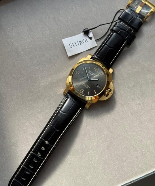 PAM1115 W VSF 1:1 Best Edition Gray Dial on Black Leather Strap P.9010 - Image 9