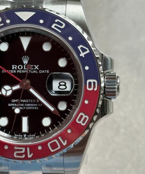 GMT-Master II 126710 BLRO Pepsi V3 904L SS VSF Best Edition Black Dial On Oyster Bracelet DD3285 CHS - Image 9