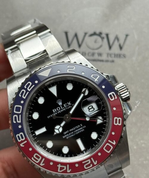 GMT-Master II 126710 BLRO Pepsi V3 904L SS VSF Best Edition Black Dial On Oyster Bracelet DD3285 CHS - Image 8