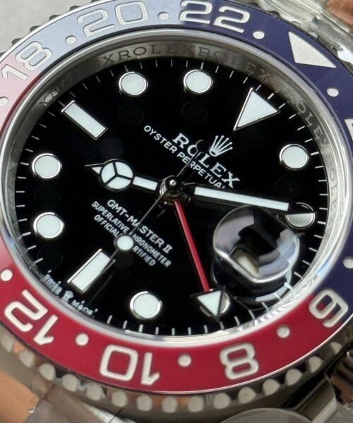 GMT-Master II 126710 BLRO Pepsi V3 904L SS VSF Best Edition Black Dial On Oyster Bracelet DD3285 CHS - Image 4