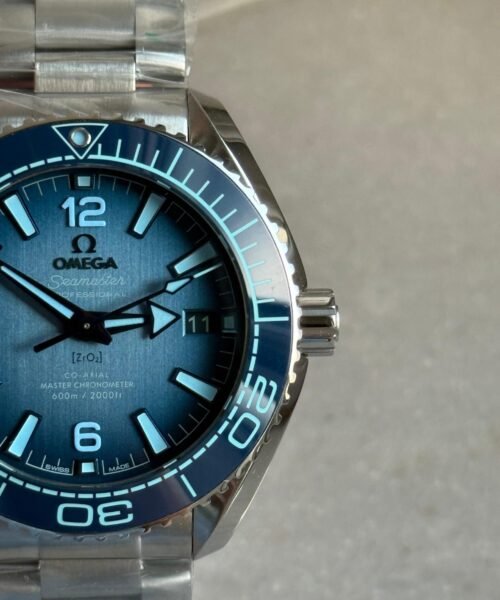 Seamaster planet ocean 39.5mm VSF Best Edition Summer Blue Dial on SS Bracelet VS8800 V4 - Image 7