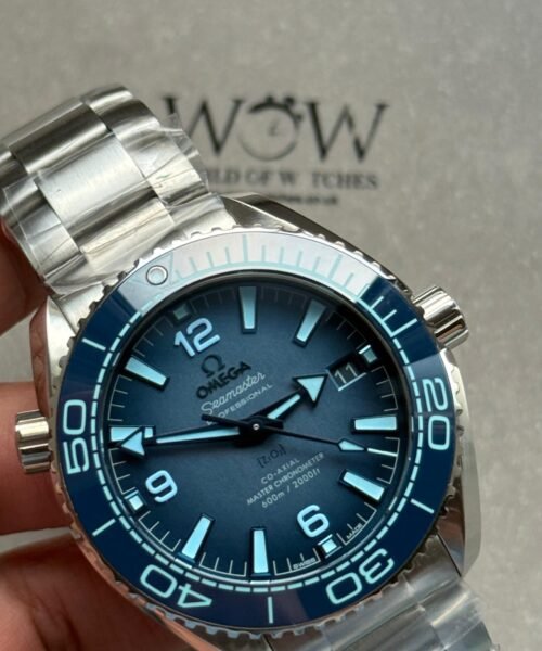 Seamaster planet ocean 39.5mm VSF Best Edition Summer Blue Dial on SS Bracelet VS8800 V4 - Image 6