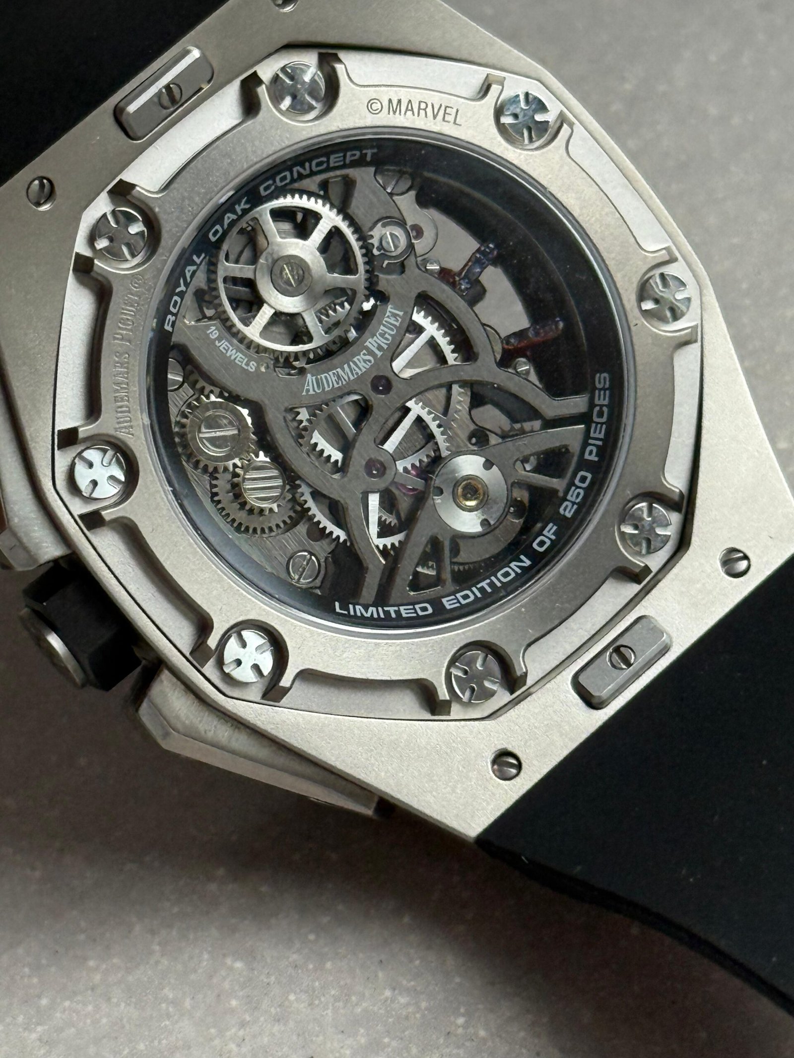 Royal Oak Concept Tourbillon “Spider-Man” QPF Best Edition on Rubber Strap - Image 18