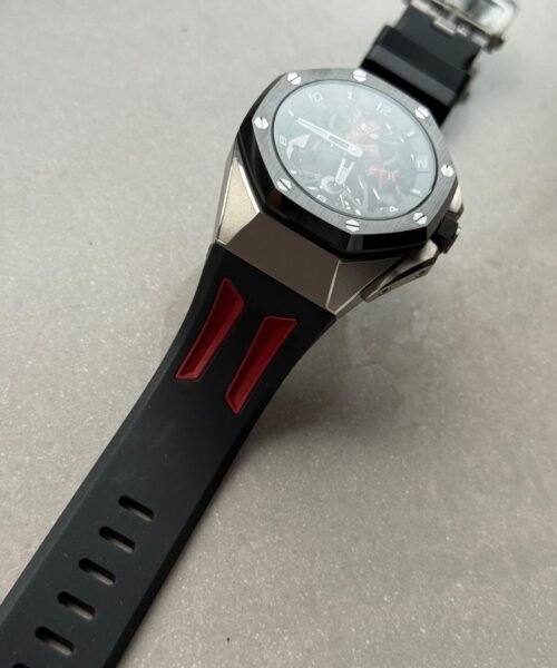 Royal Oak Concept Tourbillon “Spider-Man” QPF Best Edition on Rubber Strap - Image 17