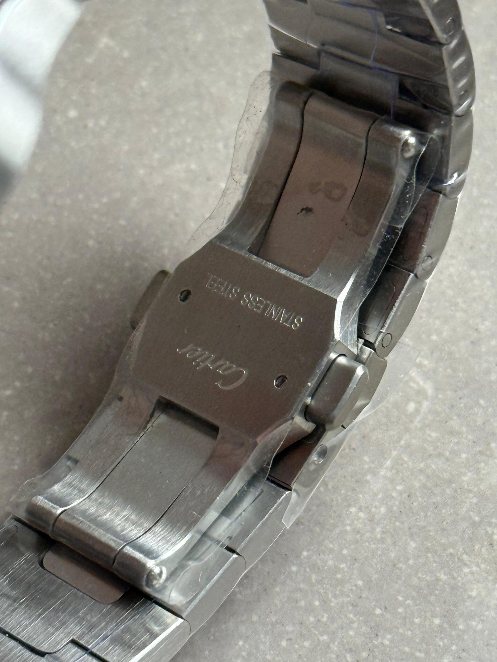 Santos Skeleton SS MLF Skeleton Green Dial on SS SmartLink Bracelet 9611MC SC - Image 12