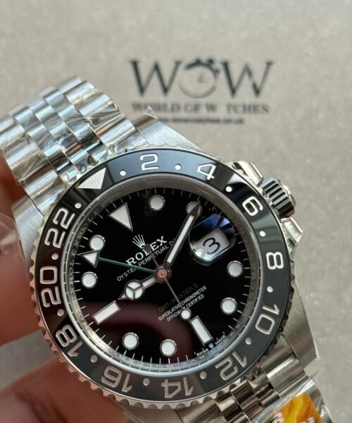 GMT-Master II 126710 Bruce Wayne GRNR Black/Gray Ceramic ARF Best Edition on Jubilee Bracelet VR3285 CHS - Image 8