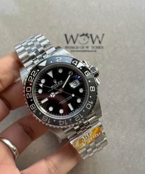 GMT-Master II 126710 Bruce Wayne GRNR Black/Gray Ceramic ARF Best Edition on Jubilee Bracelet VR3285 CHS - Image 6