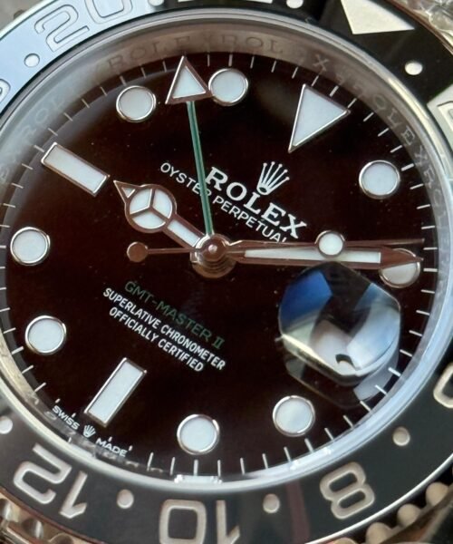 GMT-Master II 126710 Bruce Wayne GRNR Black/Gray Ceramic ARF Best Edition on Jubilee Bracelet VR3285 CHS - Image 7