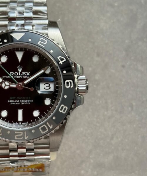 GMT-Master II 126710 Bruce Wayne GRNR Black/Gray Ceramic ARF Best Edition on Jubilee Bracelet VR3285 CHS - Image 5