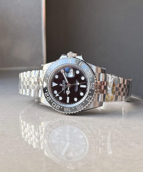 GMT-Master II 126710 Bruce Wayne GRNR Black/Gray Ceramic ARF Best Edition on Jubilee Bracelet VR3285 CHS - Image 3