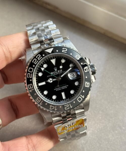 GMT-Master II 126710 Bruce Wayne GRNR Black/Gray Ceramic ARF Best Edition on Jubilee Bracelet VR3285 CHS