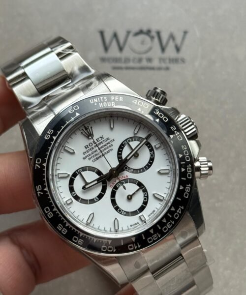 Daytona 126500 VSF 1:1 Best Edition 904L Steel White Dial on SS Braclet DD4131 - Image 4