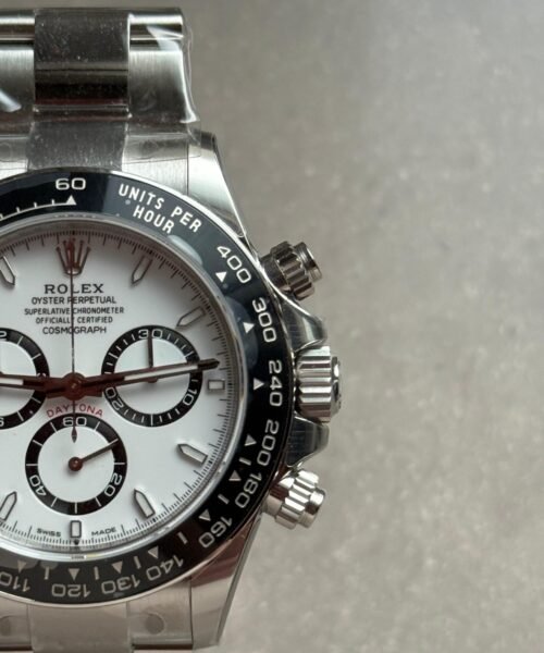Daytona 126500 VSF 1:1 Best Edition 904L Steel White Dial on SS Braclet DD4131 - Image 6