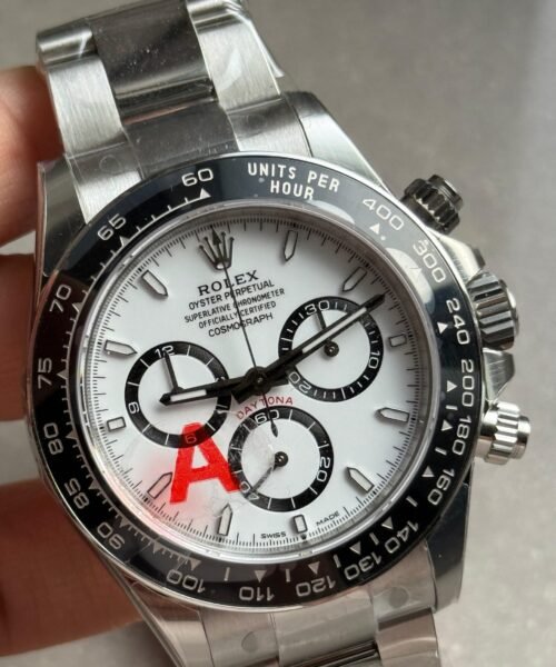Daytona 126500 VSF 1:1 Best Edition 904L Steel White Dial on SS Braclet DD4131 - Image 3