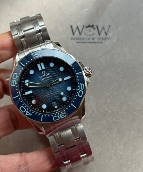 Seamaster 300 VSF 1:1 Best Edition Summer Blue Dial on SS Bracelet A8800