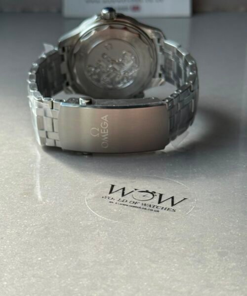 Seamaster 300 VSF 1:1 Best Edition Summer Blue Dial on SS Bracelet A8800 - Image 5