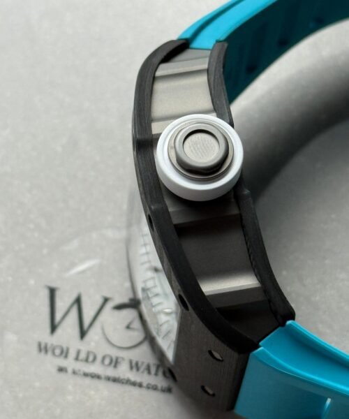 RM055 NTPT ZF Best Edition Blue Bezel Blue Crown on Rubber Strap RMUL2 - Image 9