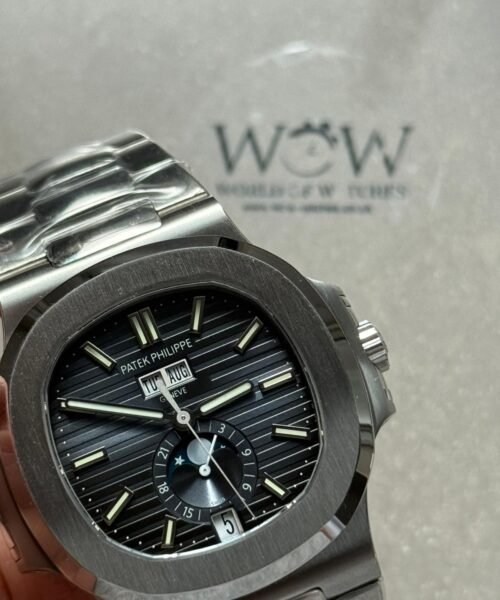 Patek Philippe Nautilus 5726 Full Function Moonphase PPF Best Blue Dial A324 - Image 2