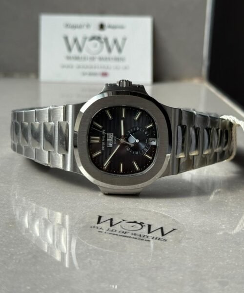 Patek Philippe Nautilus 5726 Full Function Moonphase PPF Best Blue Dial A324 - Image 9