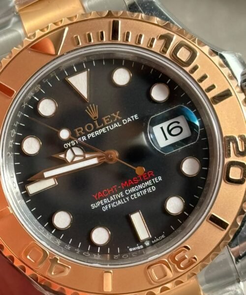 Yacht-Master 40mm 126621 VSF Best Edition 3D Everose Gold Bezel on Two-Tone SS/RG Bracelet VS3235 - Image 5