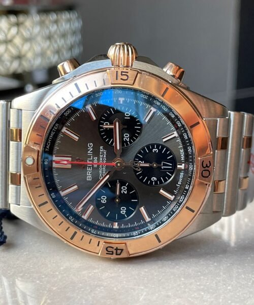 Chronomat Two Tone Bracelet Watch GF Factory 7750 movement - Image 2