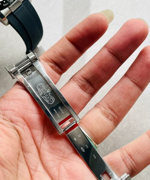 Daytona Grey Silver BTF 1:1 Best Edition 904L Steel Silver/Black Dial on Oysterflex Strap A4130 - Image 19