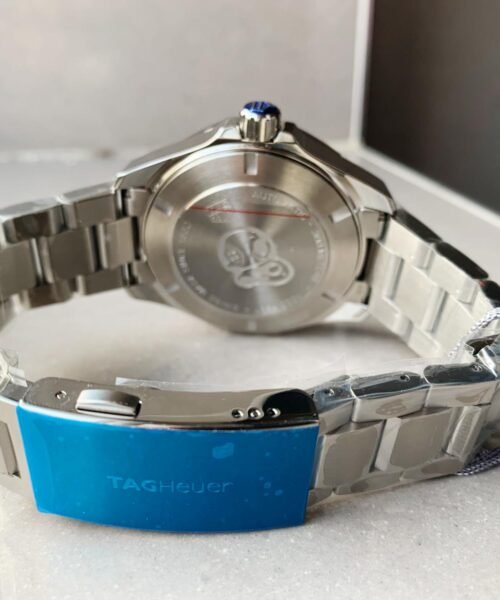 Aquaracer Calibre 5 SS 41mm OGF 1:1 Best Edition steel Bezel Blue Dial on SS Bracelet SW200 - Image 9