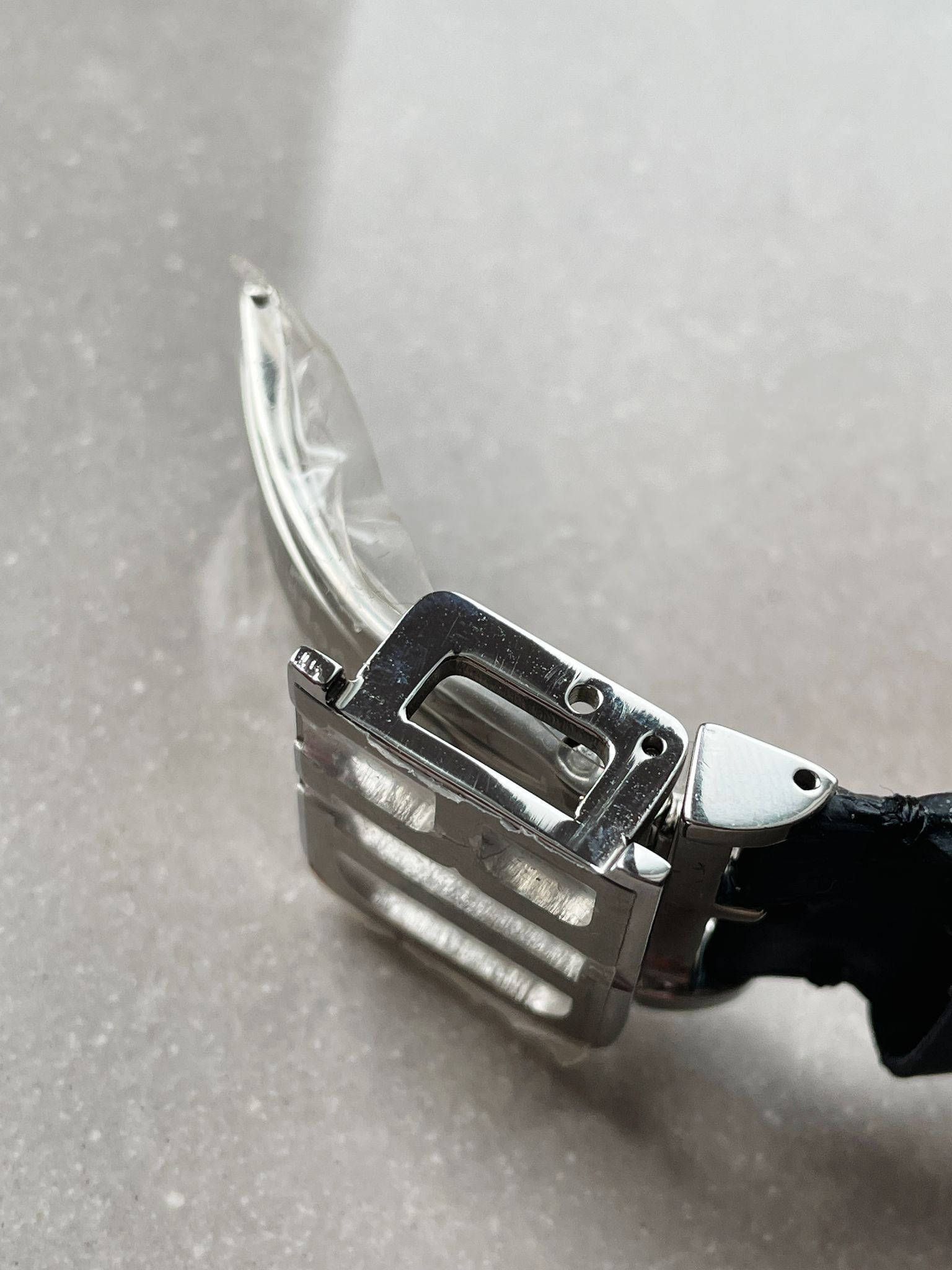 RB HOMMAGE TOURBILLON RDDBHO0558 WHITE DIAL ON BLACK LEATHER STRAP. - Image 19