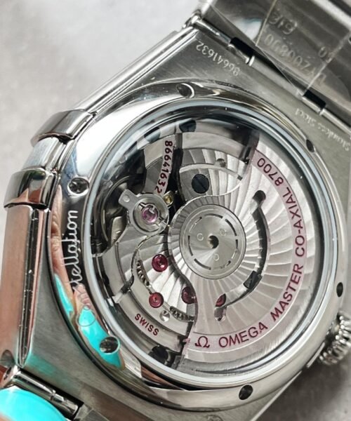 Constellation Co‑Axial Master 29 mm Silver dial White dial on Diamond bezel - Image 8