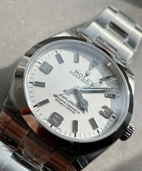 Explorer 124270 36mm 904L Steel JDF 1:1 Best Edition White Dial on SS Bracelet VR3230 - Image 5
