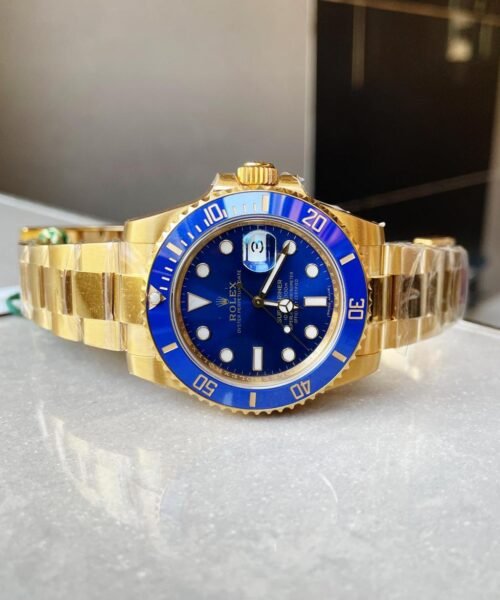 Submariner 116618 LB Blue Ceramic YG Plated 904L Steel VSF 1:1 Best Edition VS3135 - Image 4
