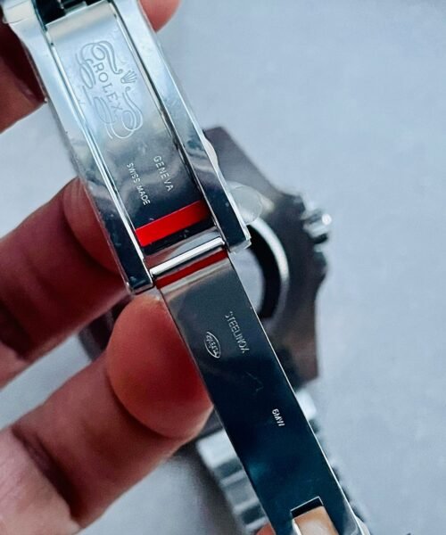 GMT Master II 16710 GMF V5 COLA 904L SS 1:1 RED BLACK Bezel Best Edition on Jubilee Bracelet - Image 14