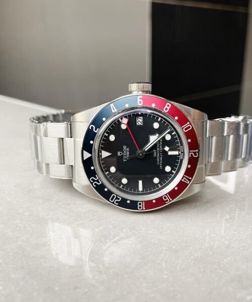 Black Bay GMT Baselworld 2018 Pepsi Blue/Red Bezel ZF 1:1 Best Edition Black Dial on SS Bracelet A2836 - Image 2