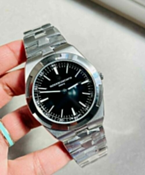 VC overseas ultra-thin 40mm XF 9015 movement BLack dial SS bezel - Image 8