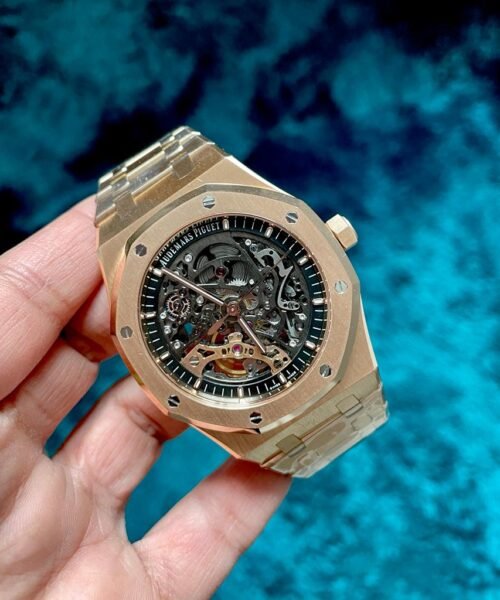 Royal Oak 41mm Openworked 15407 RG APSF 1:1 Best Edition on RG Bracelet A3132 - Image 13