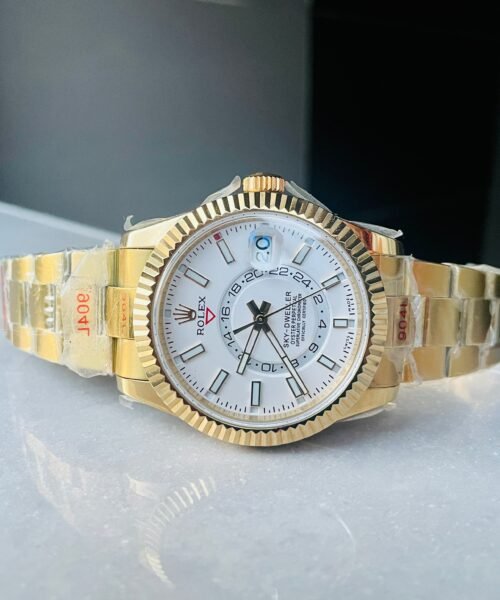 Skydweller SS/YG Noob Best Edition White Dial on SS/YG Bracelet A23J - Image 4