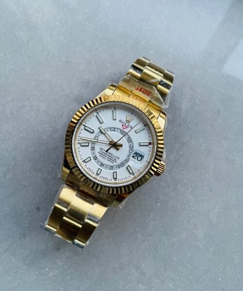 Skydweller SS/YG Noob Best Edition White Dial on SS/YG Bracelet A23J - Image 5