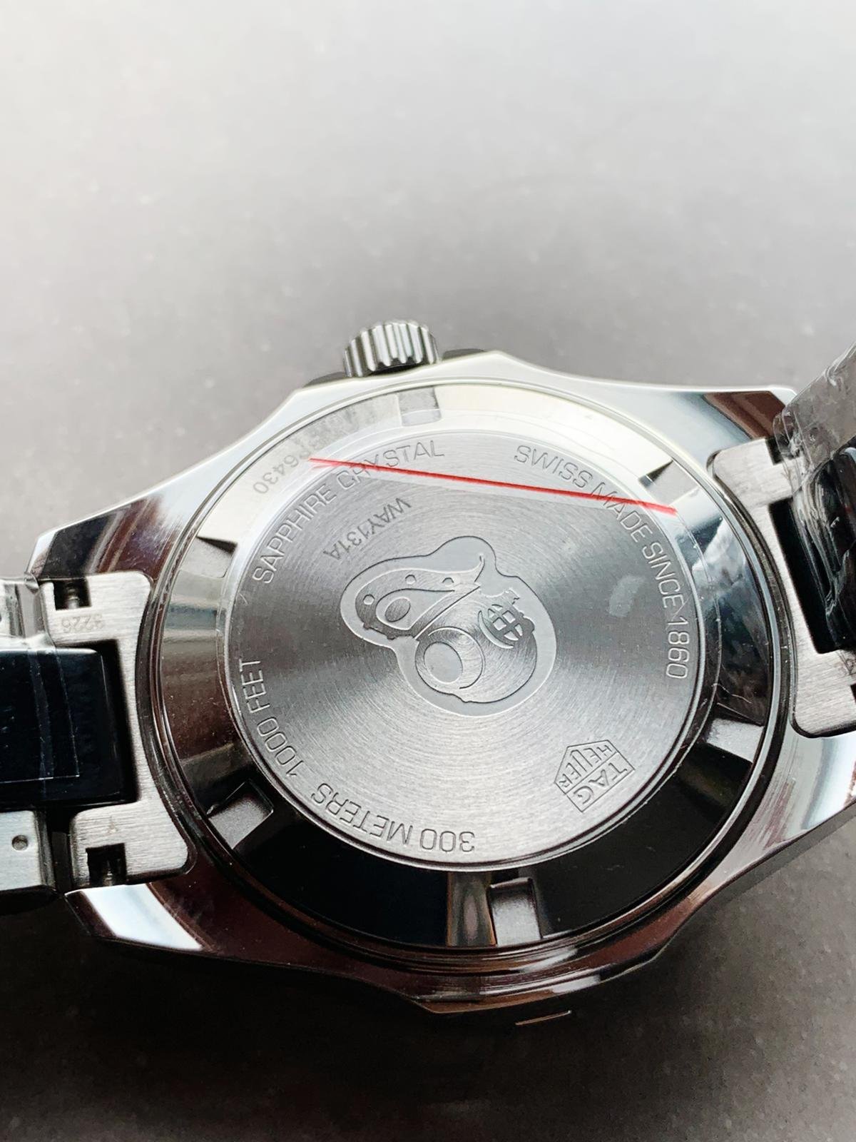 AQUA RACER LADIES SS BLACK FACE SWISS QUARTS 35mm - Image 8