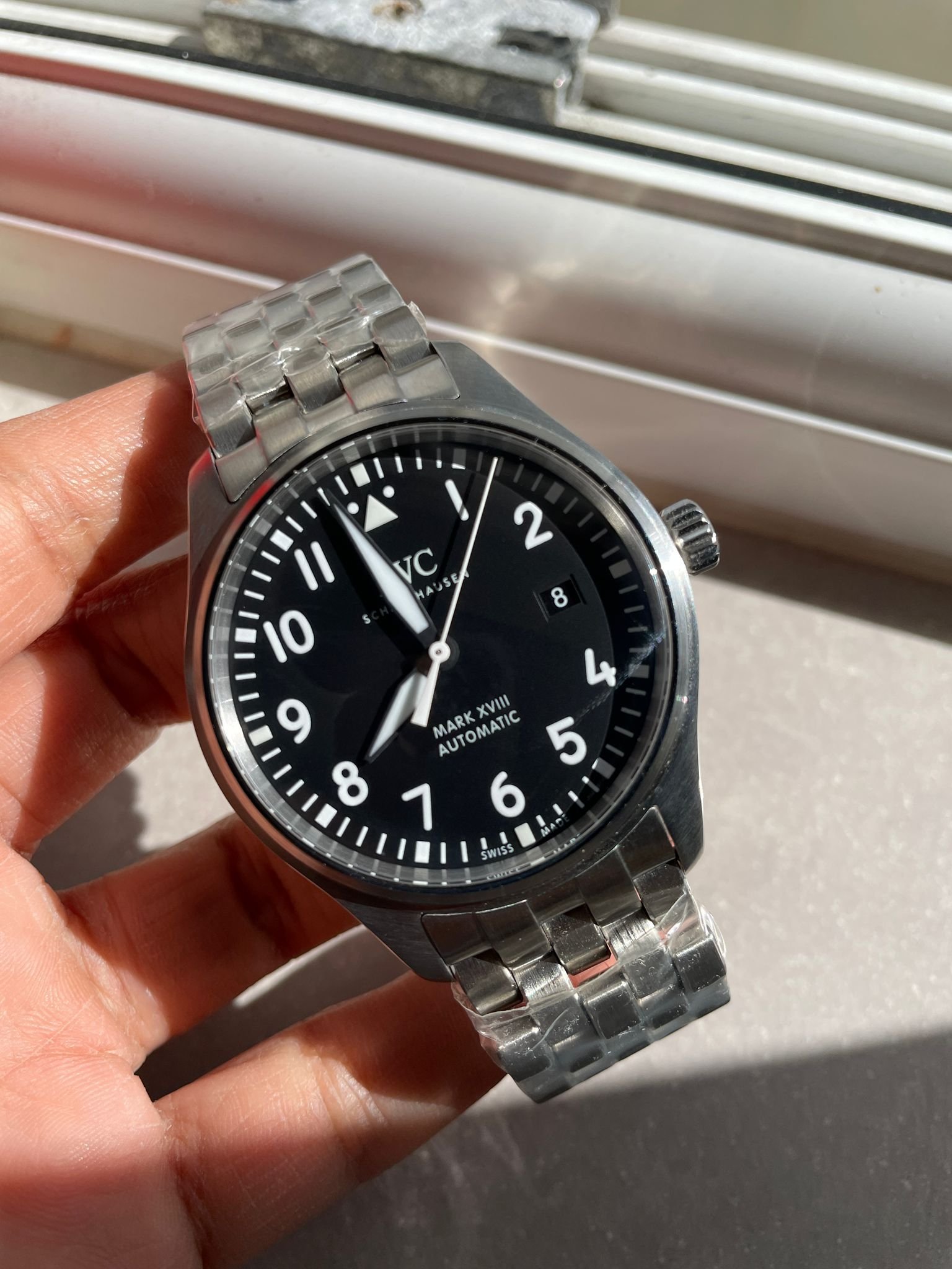 Mark XVIII MKSF 1:1 Best Edition Black Dial on SS Bracelet Swiss ETA2892