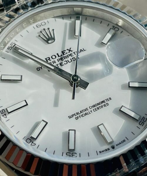 DateJust 41 SS VS Factory 1:1 Best Edition 904L Steel White Dial on SS Jubilee bracelet - Image 12